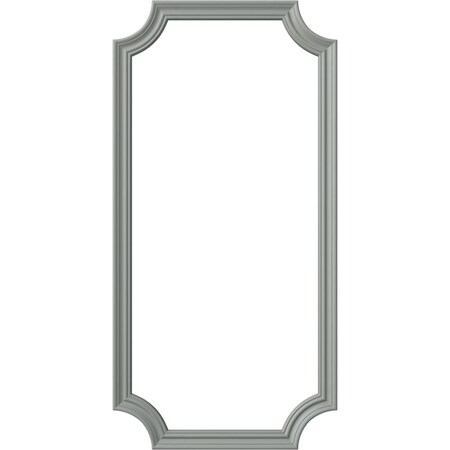 Ekena Millwork 24-in. W x 48-in. H Oxford Smooth Panel Moulding Kit Single Panel PMLKOX24X48A